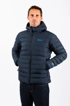 Casaco De Montanha Acolchoado Ecoon Ecothermodiscover Azul-marinho