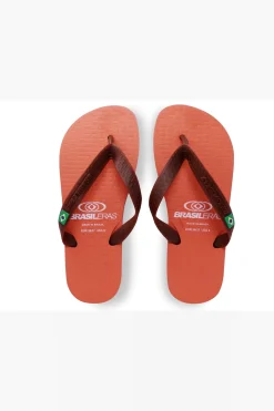Chinelos De Praia Brasileras,clasica Combi Brasil Nl ,feito No Brasil.