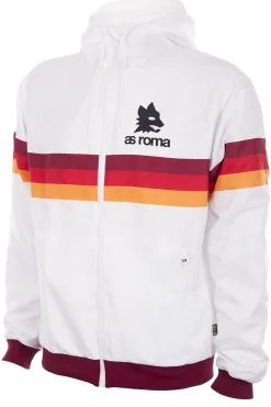 Corta-vento De Futebol Retro Copa As Roma Dos Anos 1980