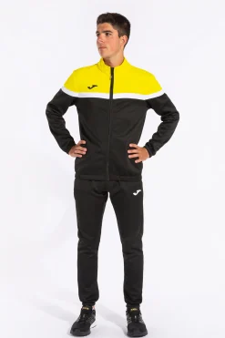 Fato De Treino Danúbio Preto E Amarelo Joma