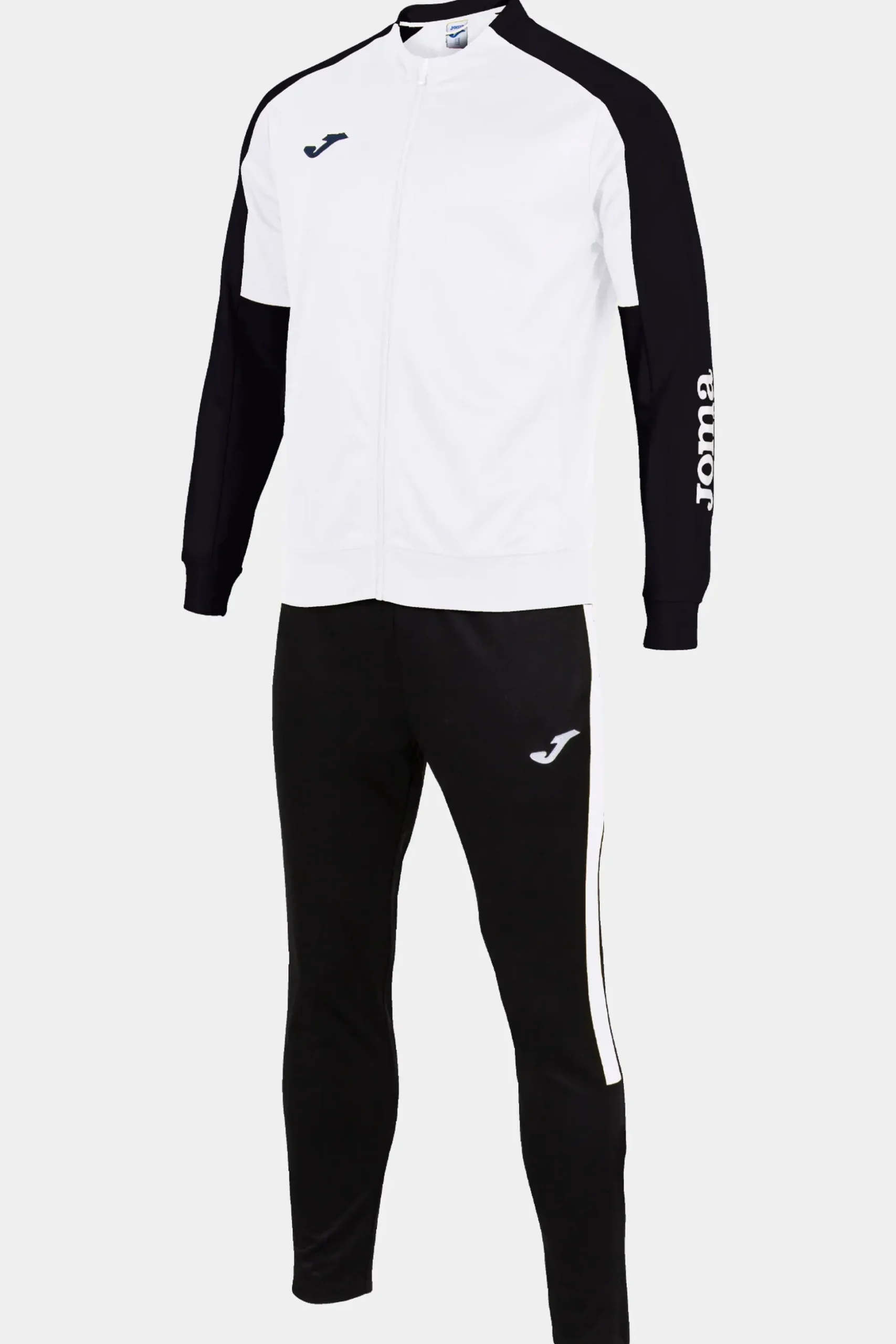 Fato De Treino Eco Championship Branco E Preto Joma