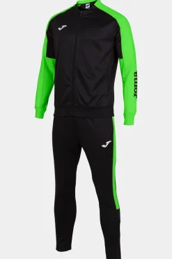 Fato De Treino Eco Championship Preto E Verde Fluorescente Joma