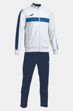 Fato De Treino Joma Victory Branco Azul Marinho
