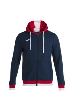 Joma Confort II Zip-up Hoodie Chaqueta Hombre. Navy Red. 101963.336