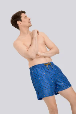 Maiô Longo Ysabel Mora Estampado Com Cães. Coleção Hot Dog