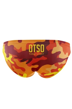 Maiô Masculino Slip - Orange Camo (Outlet) Otso