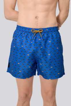 Maiô Médio Estampado Com Cães Ysabel Mora. Coleção Hot Dog