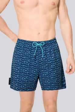 Maiô Ysabel Mora Meia Malha Antirrugas. Coleção Blue