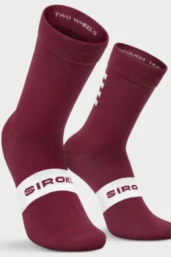 Meias Siroko S1 Maroon Volata