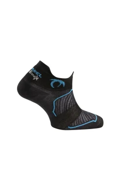Meias Tiny W Para Mulher Preto/turquesa Lurbel