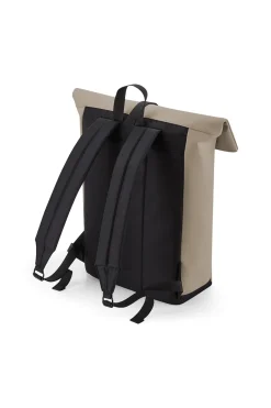 Mochila Roll Top Pu Backpack Bagbase