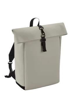 Mochila Roll Top Pu Backpack Bagbase