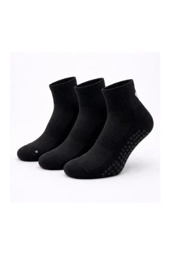 Pack 3 Pares Meias Pilates & Yoga Grip Pro