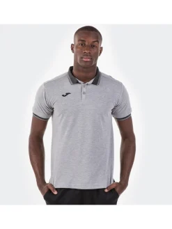 Pólo M/c Joma Bali II Castanho-avermelhado