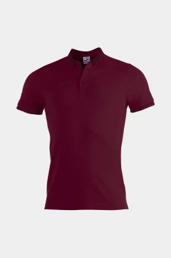 Pólo M/c Joma Bali II Castanho-avermelhado
