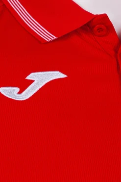 Pólo M/c Joma Campus III Vermelho