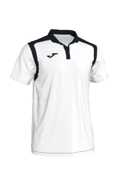 Pólo M/c Joma Championship V Branco Preto