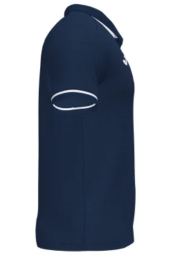 Pólo M/c Joma Championship VI Azul Marinho Branco