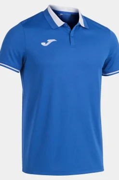 Pólo M/c Joma Championship VI Azul Royal Branco