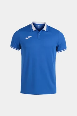 Pólo M/c Joma Championship VI Azul Royal Branco