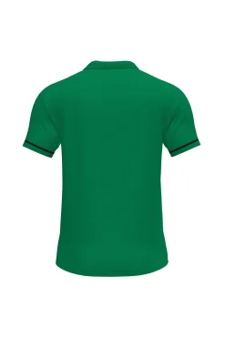 Pólo M/c Joma Championship VI Verde Preto