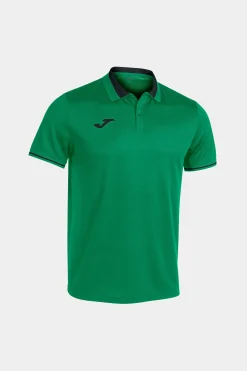 Pólo M/c Joma Championship VI Verde Preto