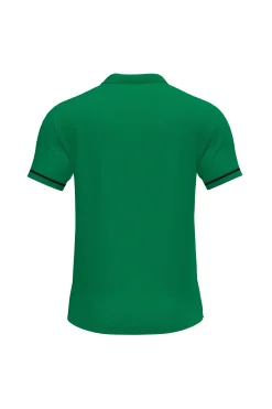 Pólo M/c Joma Championship VI Verde Preto