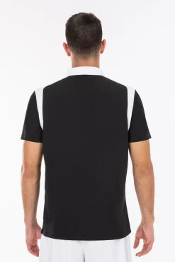 Pólo M/c Joma Championship V Preto Branco