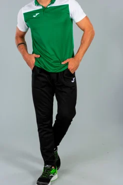 Pólo M/c Joma Hobby II Verde Branco