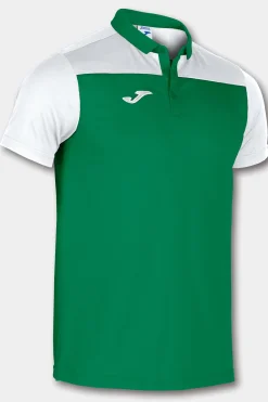 Pólo M/c Joma Hobby II Verde Branco