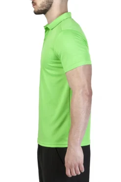Pólo M/c Joma Hobby Verde Fluorescente