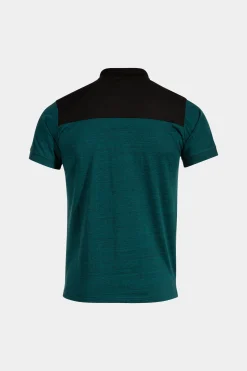 Pólo M/c Joma Winner II Verde Preto