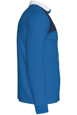 Polo De Manga Comprida Joma Winner II Azul Royal Azul Marinho