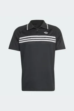 Polo Justo Com Riscas No Peito adidas