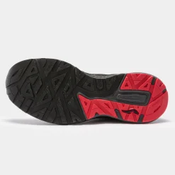 Sapatilhas Joma Boro 21 Preto Vermelho