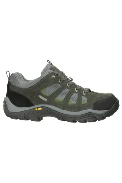 Sapatos De Caminhada De Camurça Impermeáveis Para Homem Mountain Warehouse Field Extreme