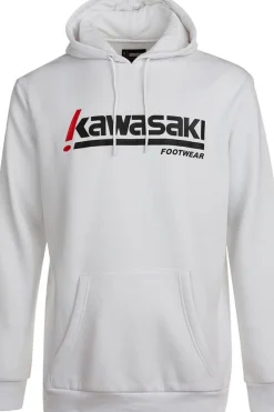 Sudadera Kawasaki Killa Unisex Hooded Sweatshirt K202153 1002 White