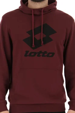 Sudadera Lotto Smart II Hd Ft Vino - - L