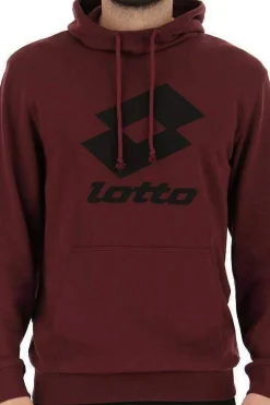 Sudadera Lotto Smart II Hd Ft Vino - - L