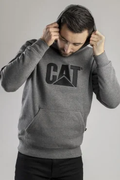 Sweatshirt Com Capuz Trademark Para Homem Caterpillar