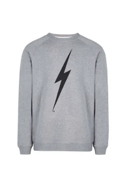 Sweatshirt Lightning Bolt Forever Crew