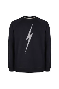 Sweatshirt Lightning Bolt Forever Crew