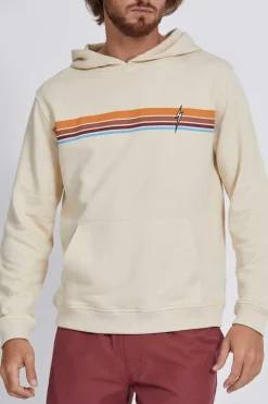 Sweatshirt Lightning Bolt Retro Stripes Hoodie