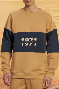 Sweatshirt Lightning Bolt Since'71 Crew