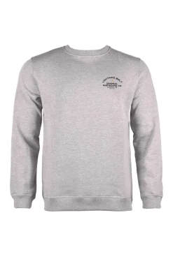 Sweatshirt Lightning Bolt Venice Surf Co Heather Crew