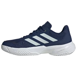 Tênis adidas Courtjam Control 3 Clay Azul Escuro Branco