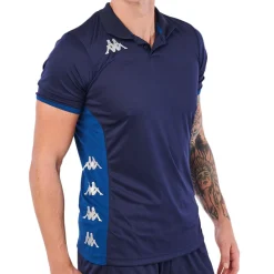 T-shirt Kappa Deggiano Azul-marinho Para Homem