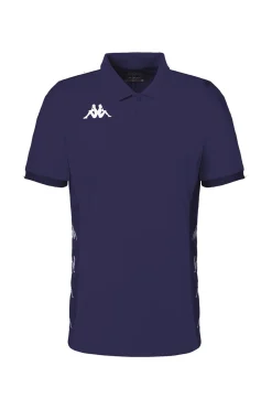 T-shirt Kappa Deggiano Azul-marinho Para Homem